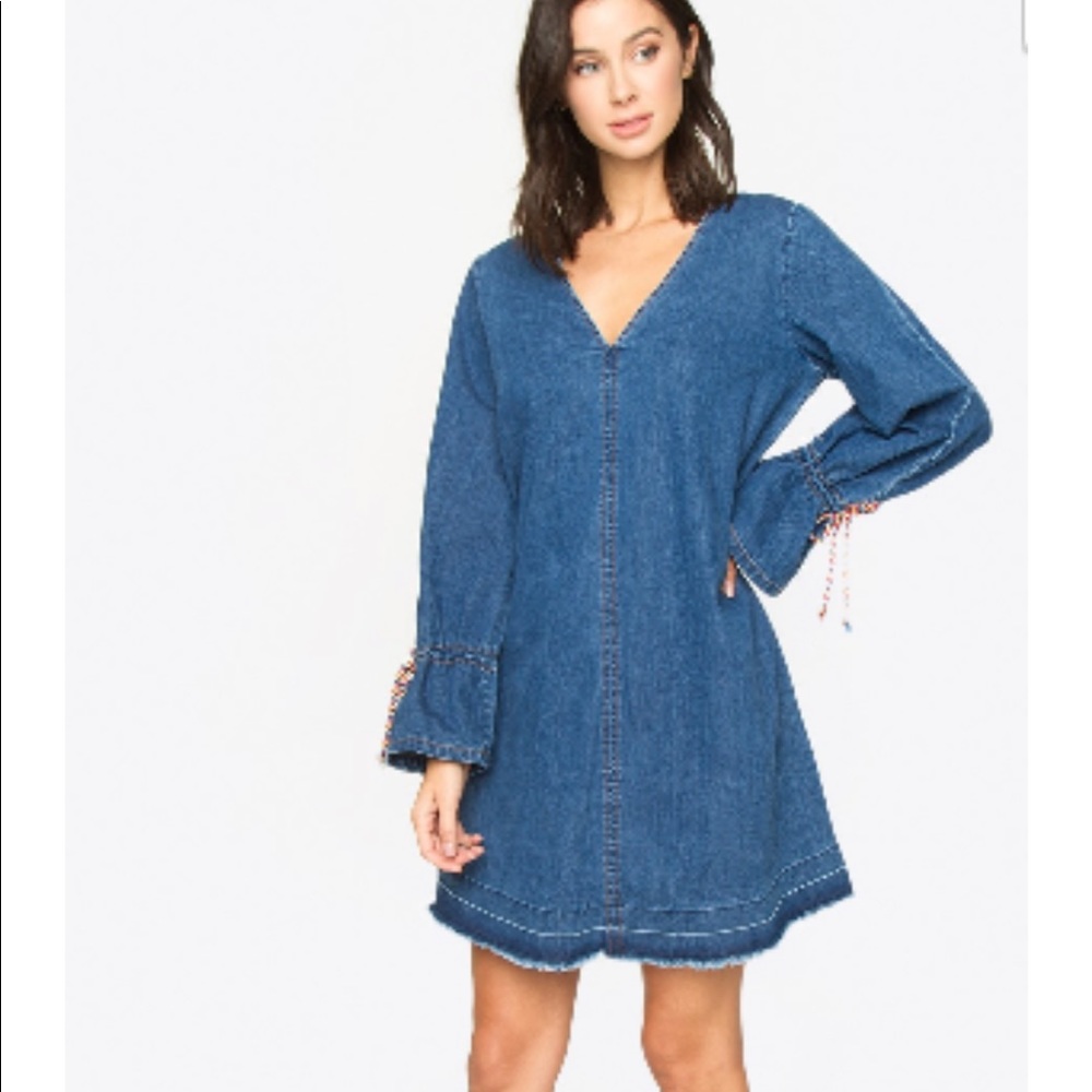 Denim dress